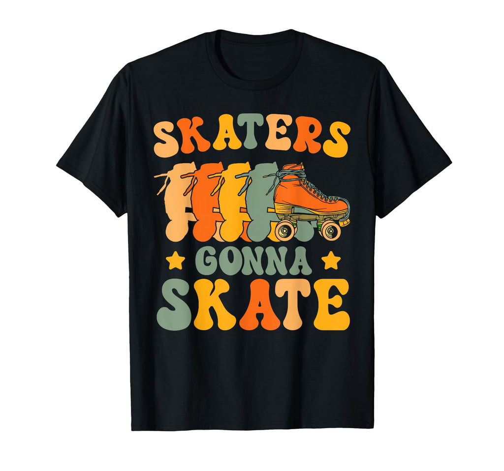 Roller Skating Skate 1970S Skaters T-Shirt - Novelty Apparel Men Women - T-Shirt, Sweatshirt, Hoodie