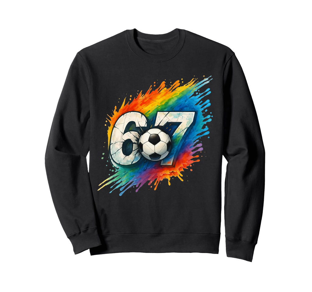 67 Soccer Six Seven 6 7 Meme 67 Sweatshirt - Trendy Graphic for Adults - T-Shirt, Sweatshirt, Hoodie