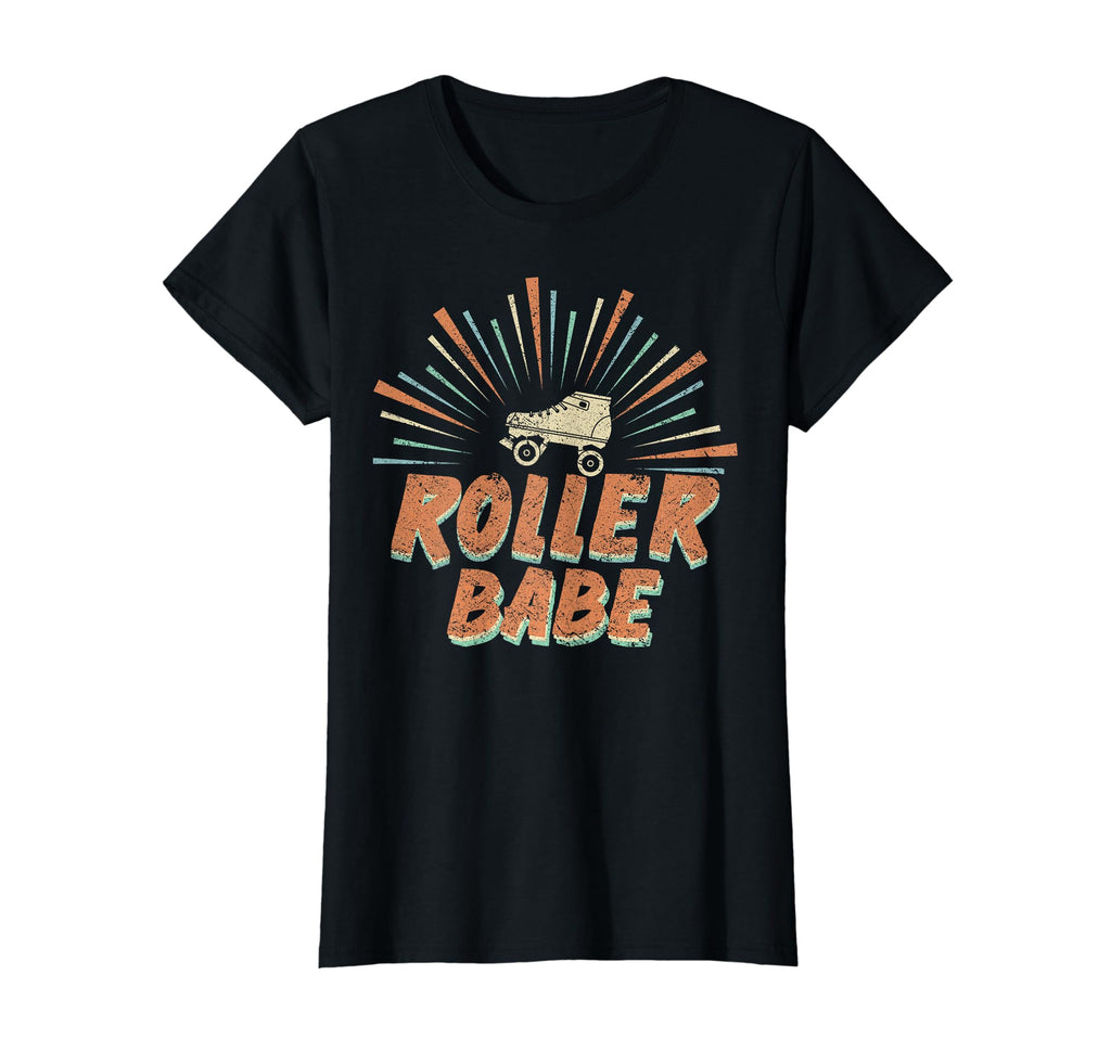 Roller Skating Skates Roller Babe T-Shirt - Minimalist Print Men Women - T-Shirt, Sweatshirt, Hoodie