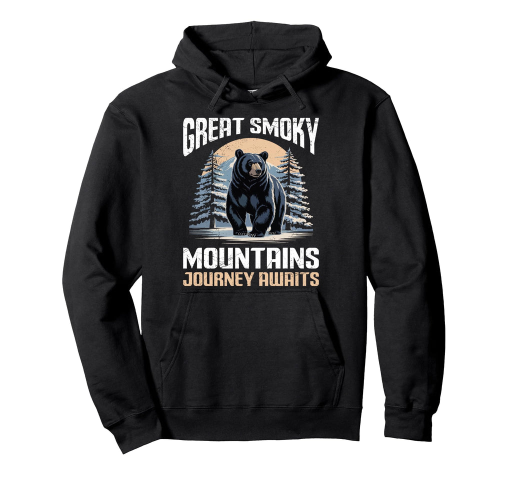 Smokies Great Smoky Mountains Jouney Hoodie - Graphic Print Men Women - T-Shirt, Sweatshirt, Hoodie