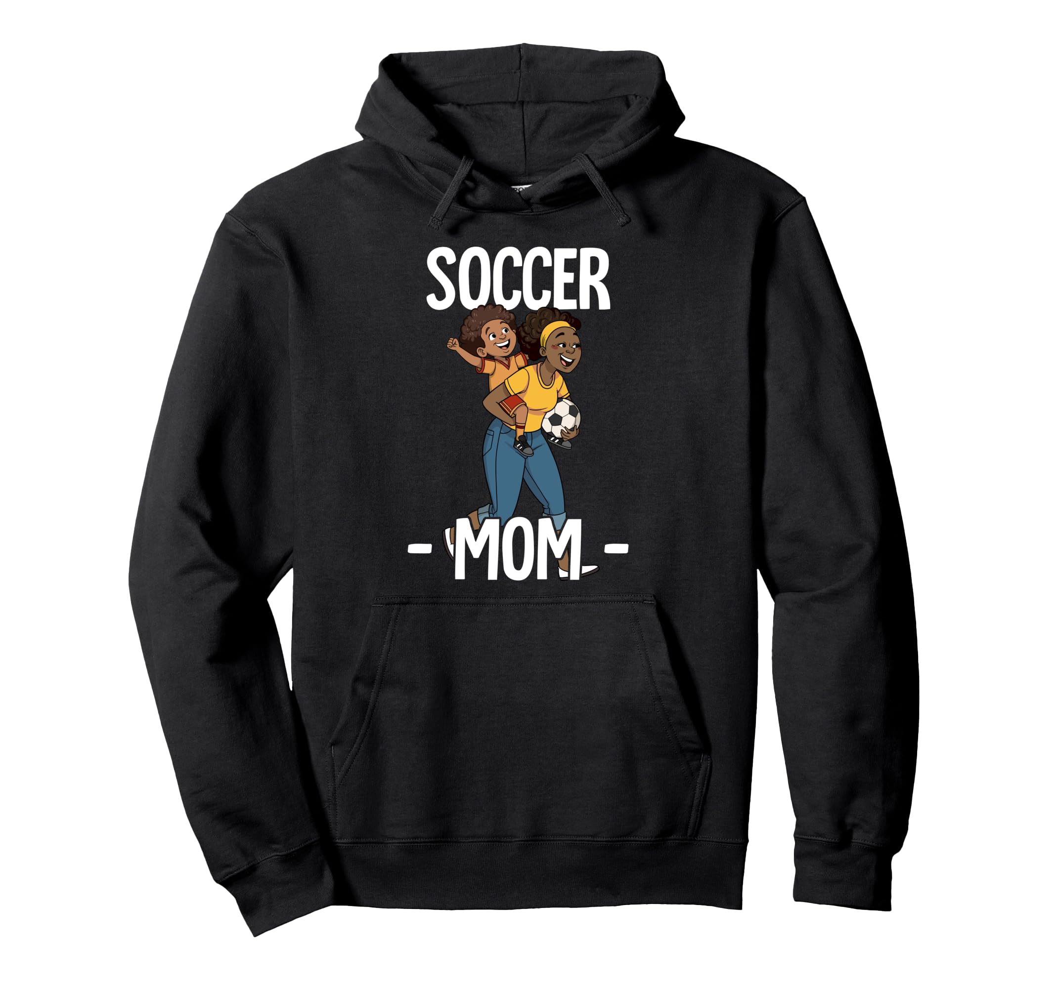 Soccer Mom Hoodie - Trendy Graphic for Adults - T-Shirt, Sweatshirt, Hoodie