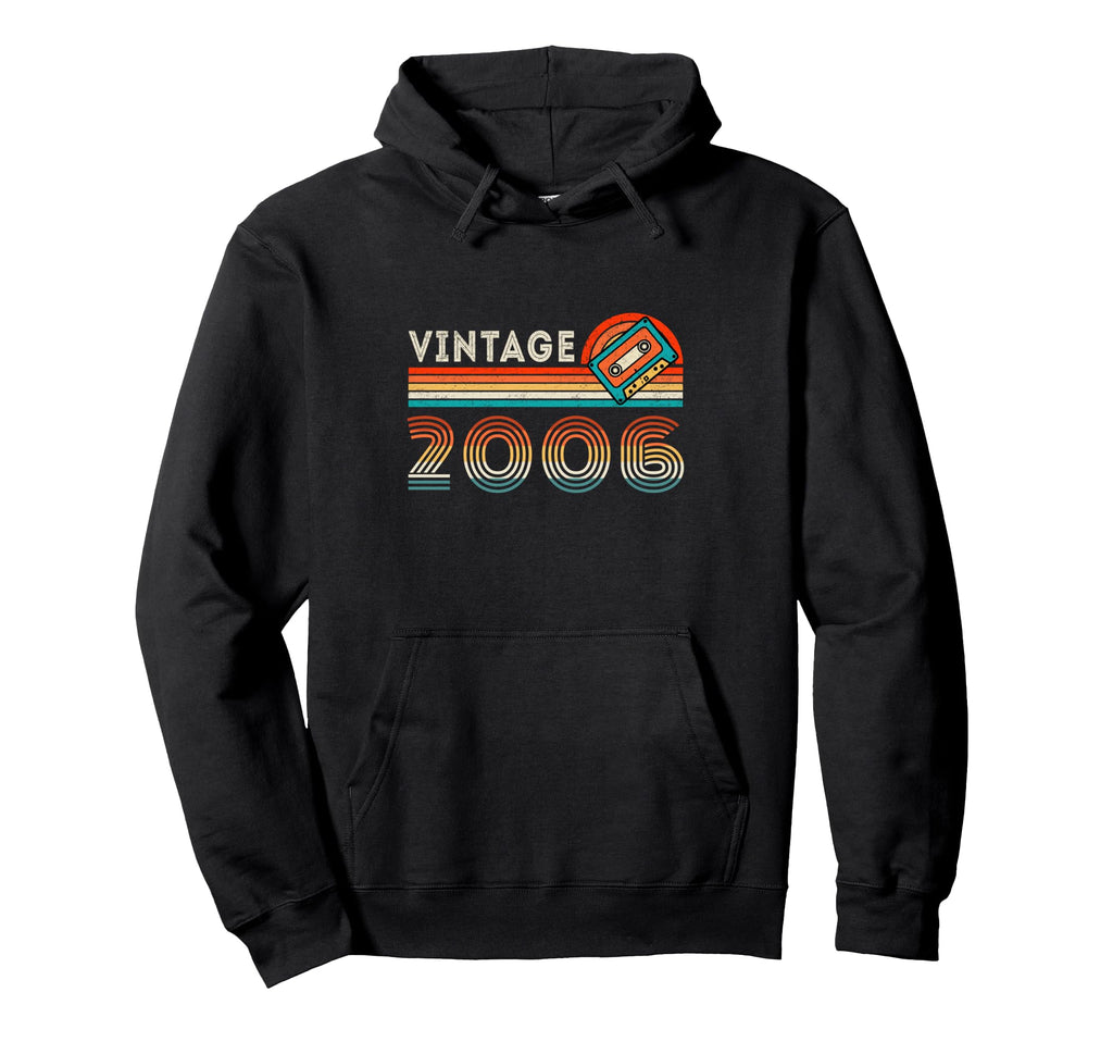 2006 Birthday Cassette Tape 20 Years Hoodie - Streetwear Style for Adults - T-Shirt, Sweatshirt, Hoodie