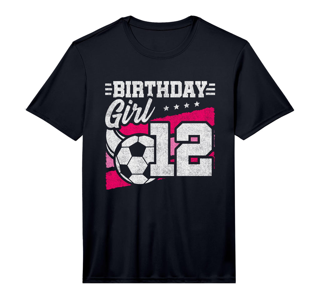 12 Year Old Soccer Birthday 12Th Birthday T-Shirt - Novelty Apparel Unisex - T-Shirt, Sweatshirt, Hoodie
