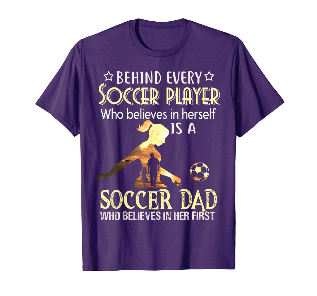 Behind Every Soccer Player Believe T-Shirt - Streetwear Style for Adults - T-Shirt, Sweatshirt, Hoodie