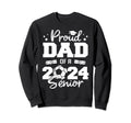 Proud Dad 2024 Senior Funny Sweatshirt - Casual Everyday Wear for Adults - T-Shirt, Sweatshirt, Hoodie