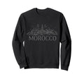 Morocco Skyline Marrakesh Sweatshirt - Streetwear Style for Adults - T-Shirt, Sweatshirt, Hoodie