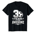 3Rd Birthday Soccer 3 Years Being T-Shirt - Minimalist Print Unisex - T-Shirt, Sweatshirt, Hoodie