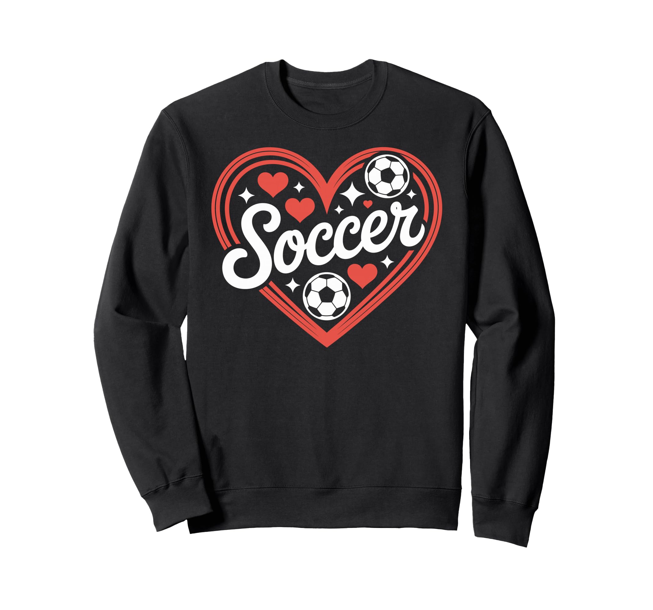 Soccer Player Heart Sweatshirt - Fun Novelty Design Unisex - T-Shirt, Sweatshirt, Hoodie