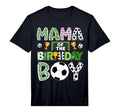 Mama Birthday Soccer Player Game Day T-Shirt - Custom Art Print Unisex - T-Shirt, Sweatshirt, Hoodie