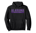 Alabama Soccer Purple Text Hoodie - Trendy Graphic for Adults - T-Shirt, Sweatshirt, Hoodie