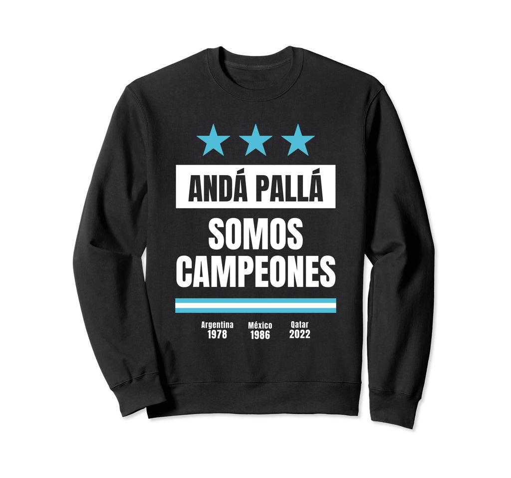 Argentina World Champion 2022 Sweatshirt - Streetwear Style for Adults - T-Shirt, Sweatshirt, Hoodie