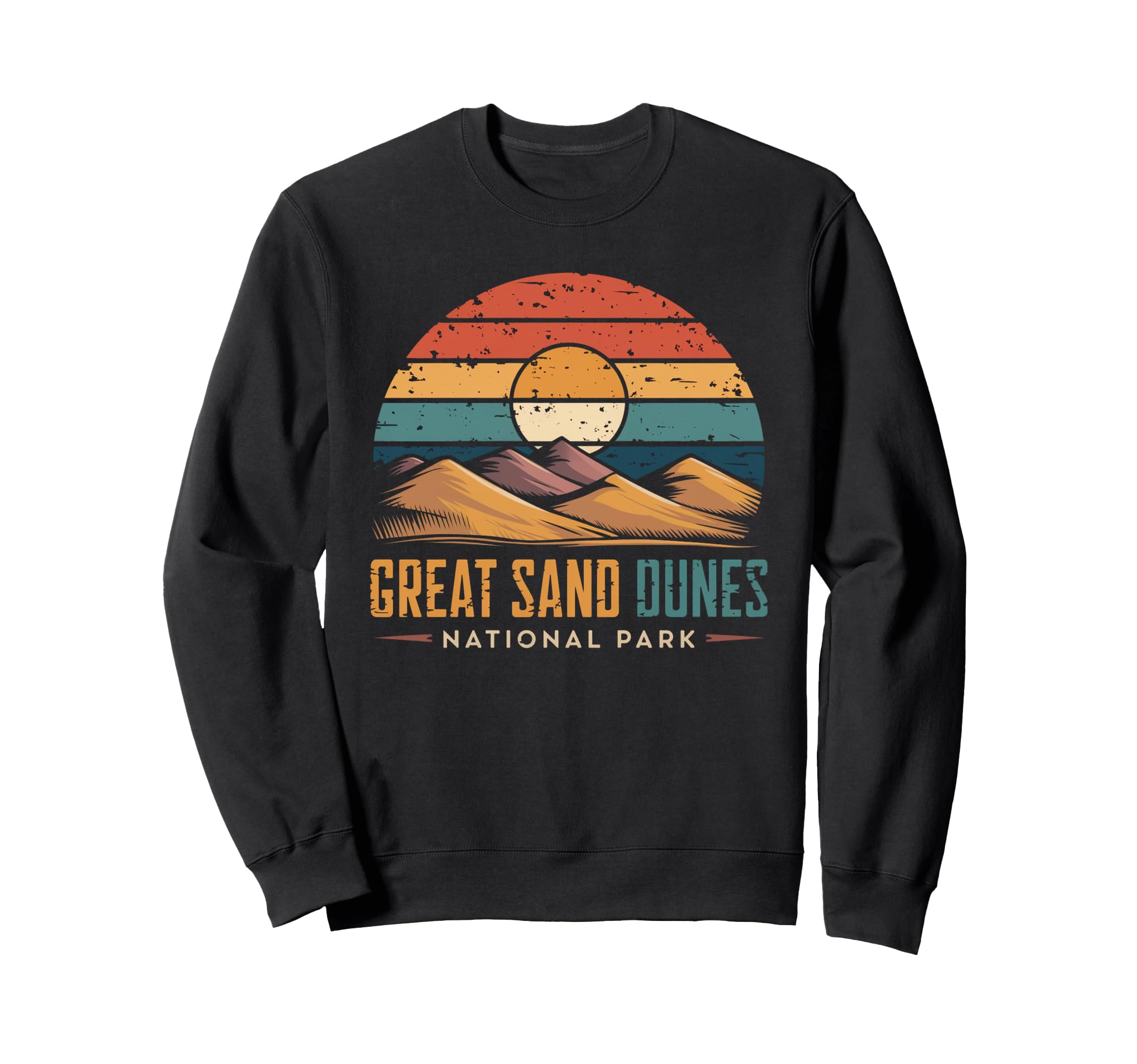 Great Sand Dunes National Park Sweatshirt - Minimalist Print Men Women - T-Shirt, Sweatshirt, Hoodie
