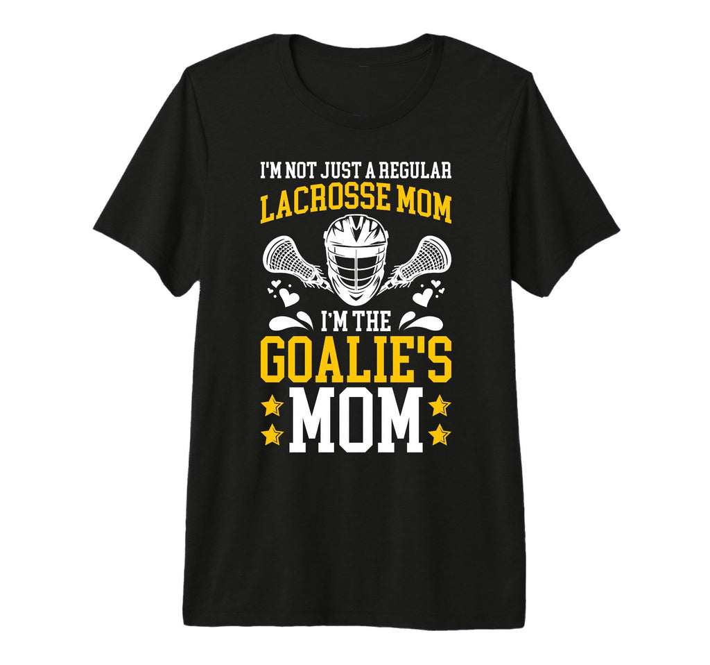 Proud Lacrosse Goalkeeper Mom T-Shirt - Casual Everyday Wear for Adults - T-Shirt, Sweatshirt, Hoodie