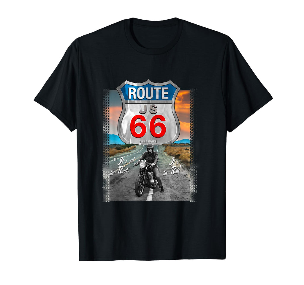 Route 66 T-Shirt - Trendy Graphic Unisex - T-Shirt, Sweatshirt, Hoodie