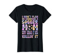 Soccer Mom Who Yells Lot Soccer Mom T-Shirt - Minimalist Print for Adults - T-Shirt, Sweatshirt, Hoodie