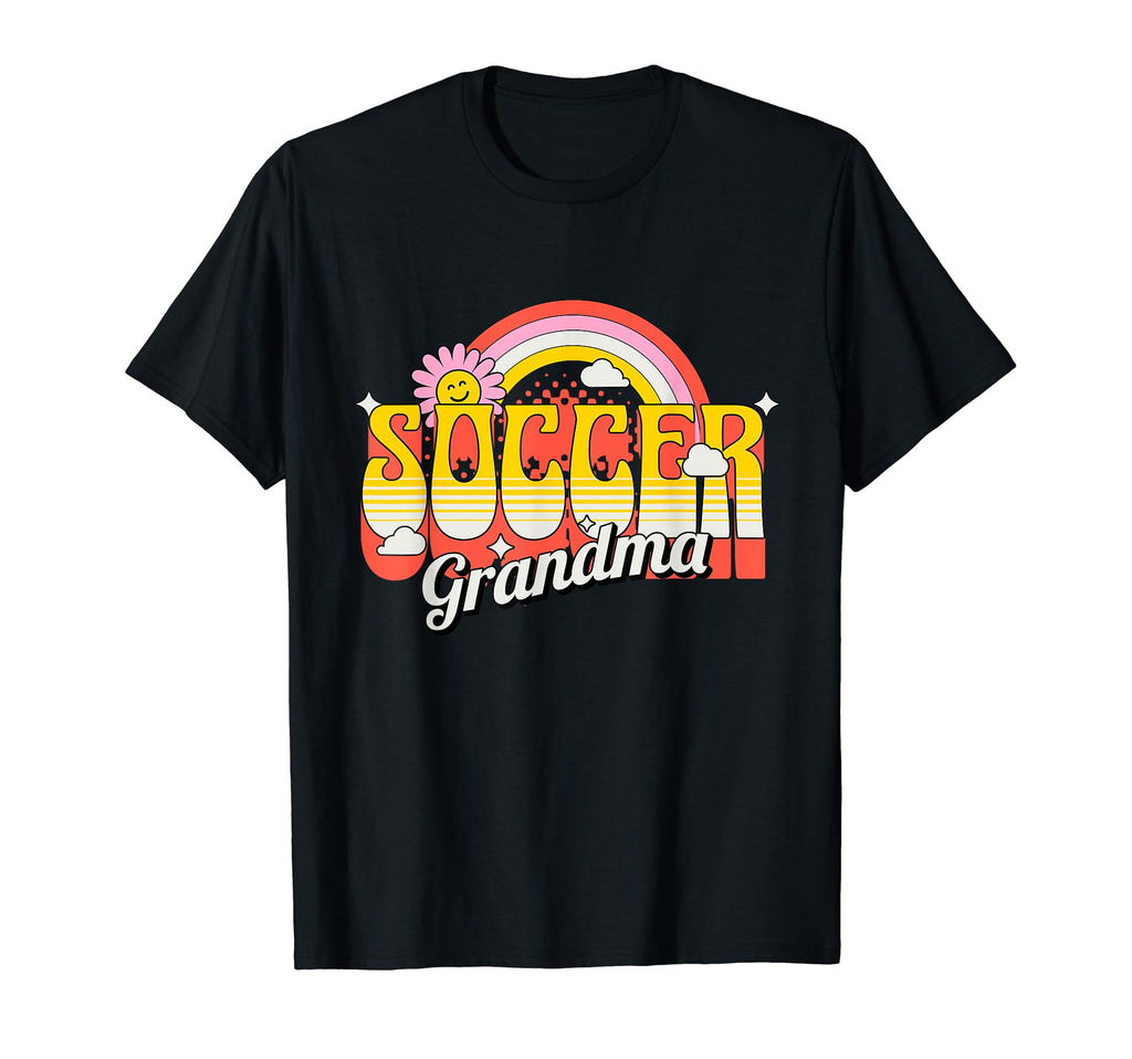 Soccer Grandma 60S 70S Soccer Fan T-Shirt - Trendy Graphic Men Women - T-Shirt, Sweatshirt, Hoodie