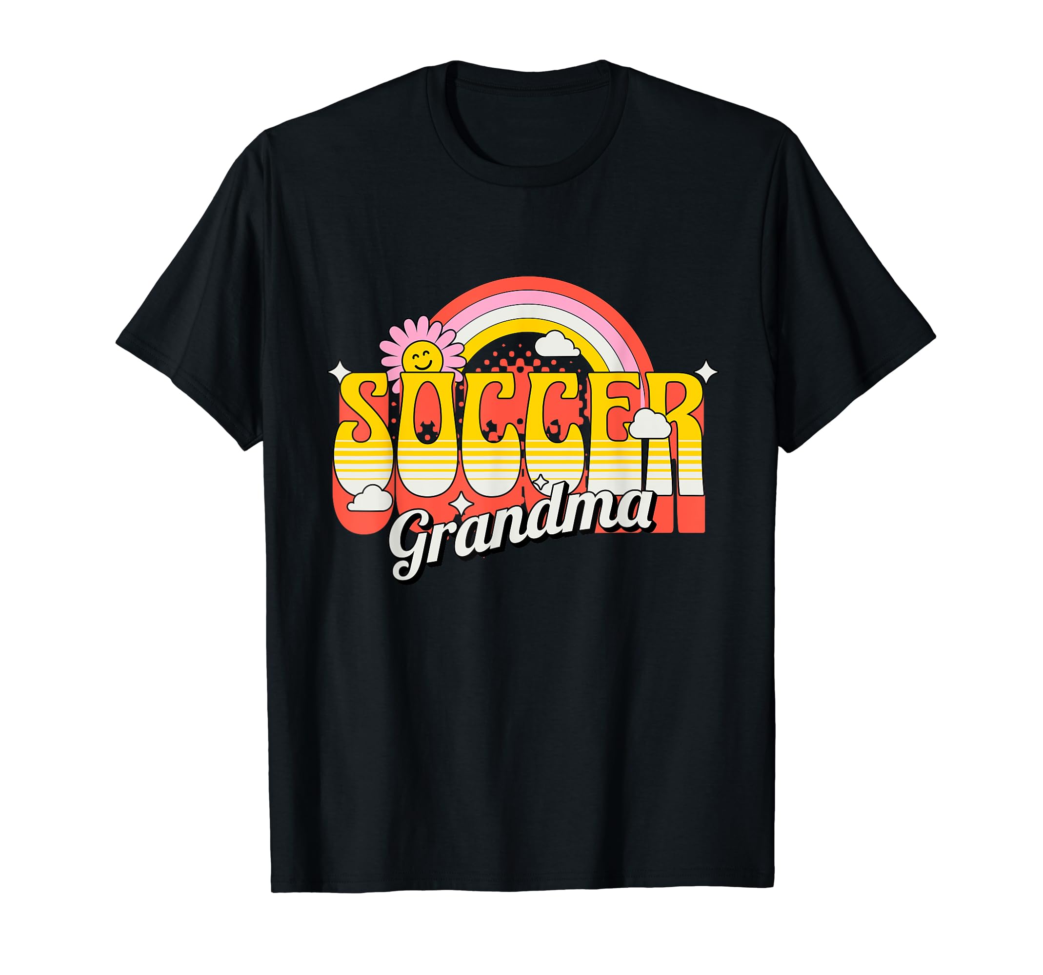 Soccer Grandma 60S 70S Soccer Fan T-Shirt - Trendy Graphic Men Women - T-Shirt, Sweatshirt, Hoodie