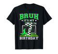 Bruh Its My 7Th Birthday Soccer Theme T-Shirt - Graphic Print Unisex - T-Shirt, Sweatshirt, Hoodie
