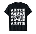 Coquette Soccer Auntie Matching Family T-Shirt - Graphic Print for Adults - T-Shirt, Sweatshirt, Hoodie