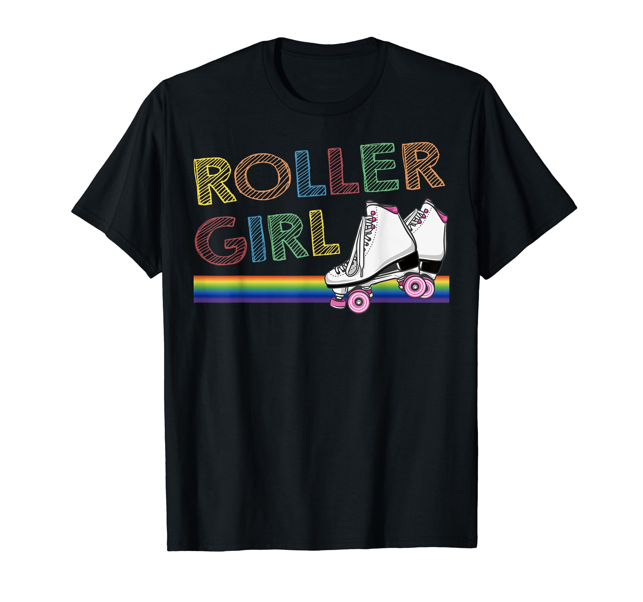 Roller Seventies 70S Skates Skating T-Shirt - Fun Novelty Design Men Women - T-Shirt, Sweatshirt, Hoodie