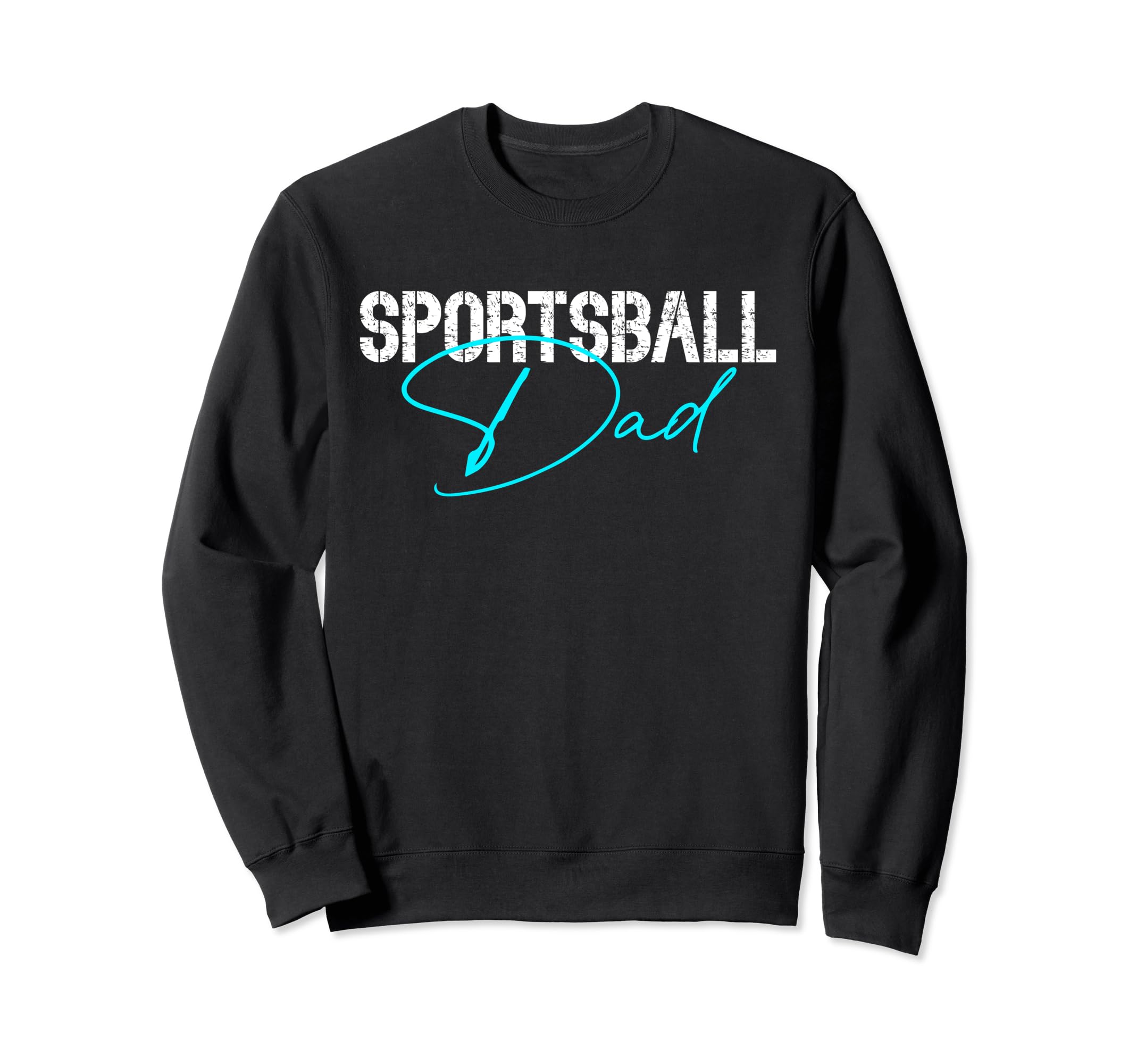 Dad Sports Lover Soccer Basketball Sweatshirt - Minimalist Print Men Women - T-Shirt, Sweatshirt, Hoodie