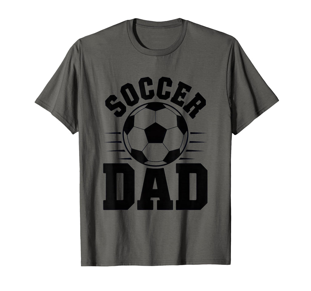 Soccer Dad Enthusiast Proud Sporty T-Shirt - Custom Art Print Men Women - T-Shirt, Sweatshirt, Hoodie
