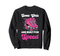 Roller Skating Skate 1970S Some Are Sweatshirt - Novelty Apparel Men Women - T-Shirt, Sweatshirt, Hoodie