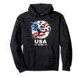 American Flag Soccer Soccer 2025 Hoodie - Casual Everyday Wear Men Women - T-Shirt, Sweatshirt, Hoodie