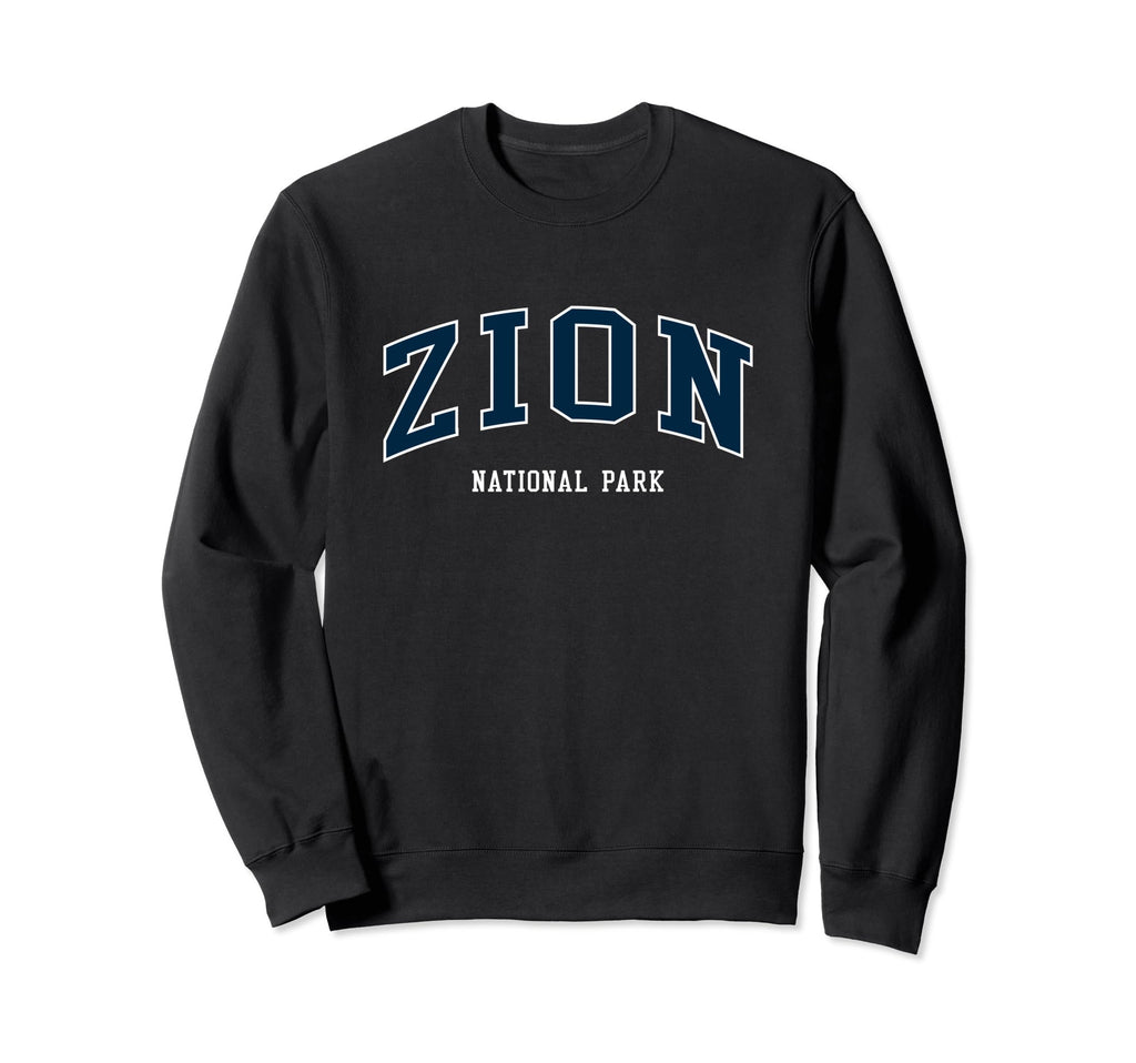 Zion National Park Atheltic Sweatshirt - Casual Everyday Wear for Adults - T-Shirt, Sweatshirt, Hoodie