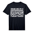 Assistant Coach Softball Baseball T-Shirt - Custom Art Print Unisex - T-Shirt, Sweatshirt, Hoodie