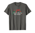 Flowers Red I Cant My Son Has Soccer T-Shirt - Unique Graphic Men Women - T-Shirt, Sweatshirt, Hoodie