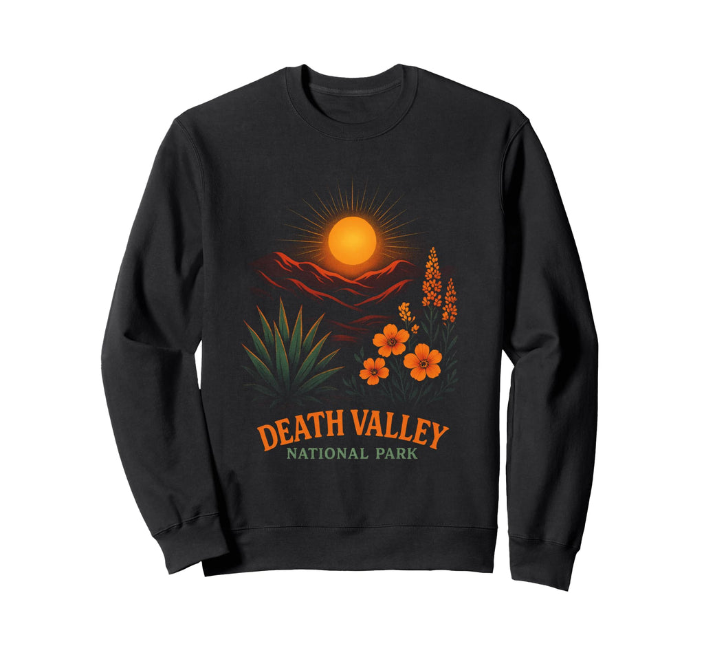 Death Valley National Park 1980S Sweatshirt - Custom Art Print Men Women - T-Shirt, Sweatshirt, Hoodie