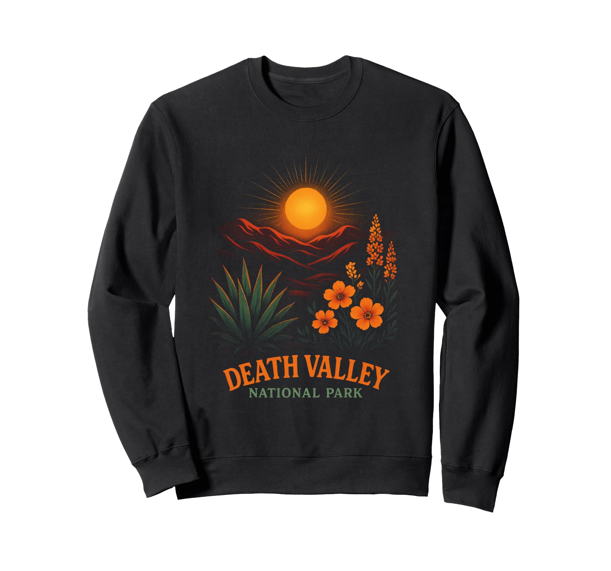Death Valley National Park 1980S Sweatshirt - Custom Art Print Men Women - T-Shirt, Sweatshirt, Hoodie
