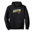 Austin Texas Postcard And Co Hoodie - Graphic Print Unisex - T-Shirt, Sweatshirt, Hoodie