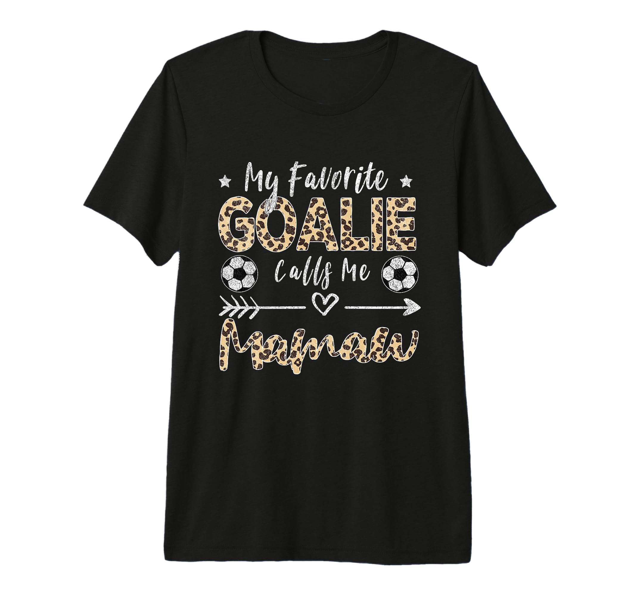 My Favorite Goalie Calls Me Mamaw T-Shirt - Minimalist Print Men Women - T-Shirt, Sweatshirt, Hoodie