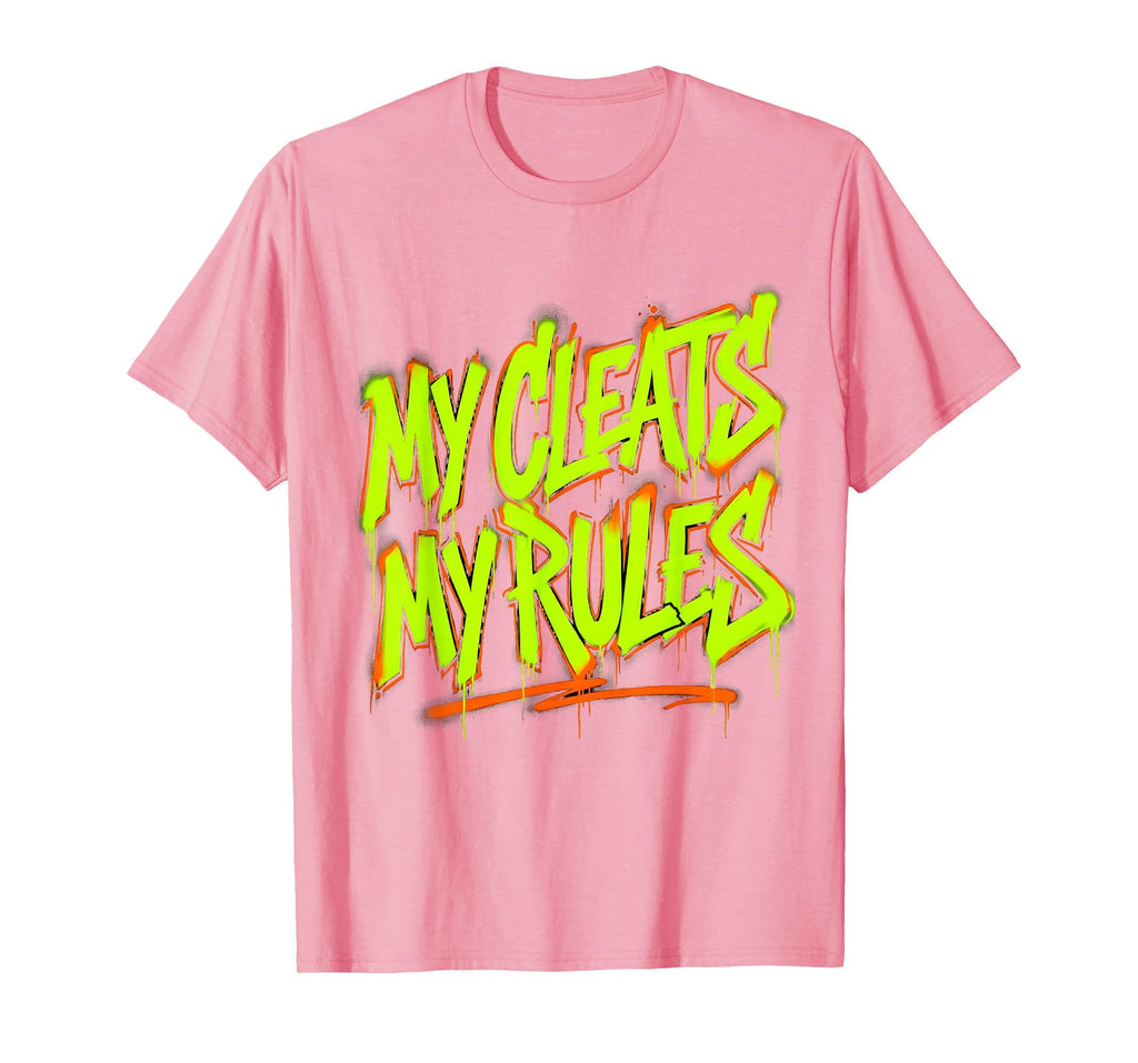 My Cleats My Rules Bold Soccer T-Shirt - Trendy Graphic for Adults - T-Shirt, Sweatshirt, Hoodie
