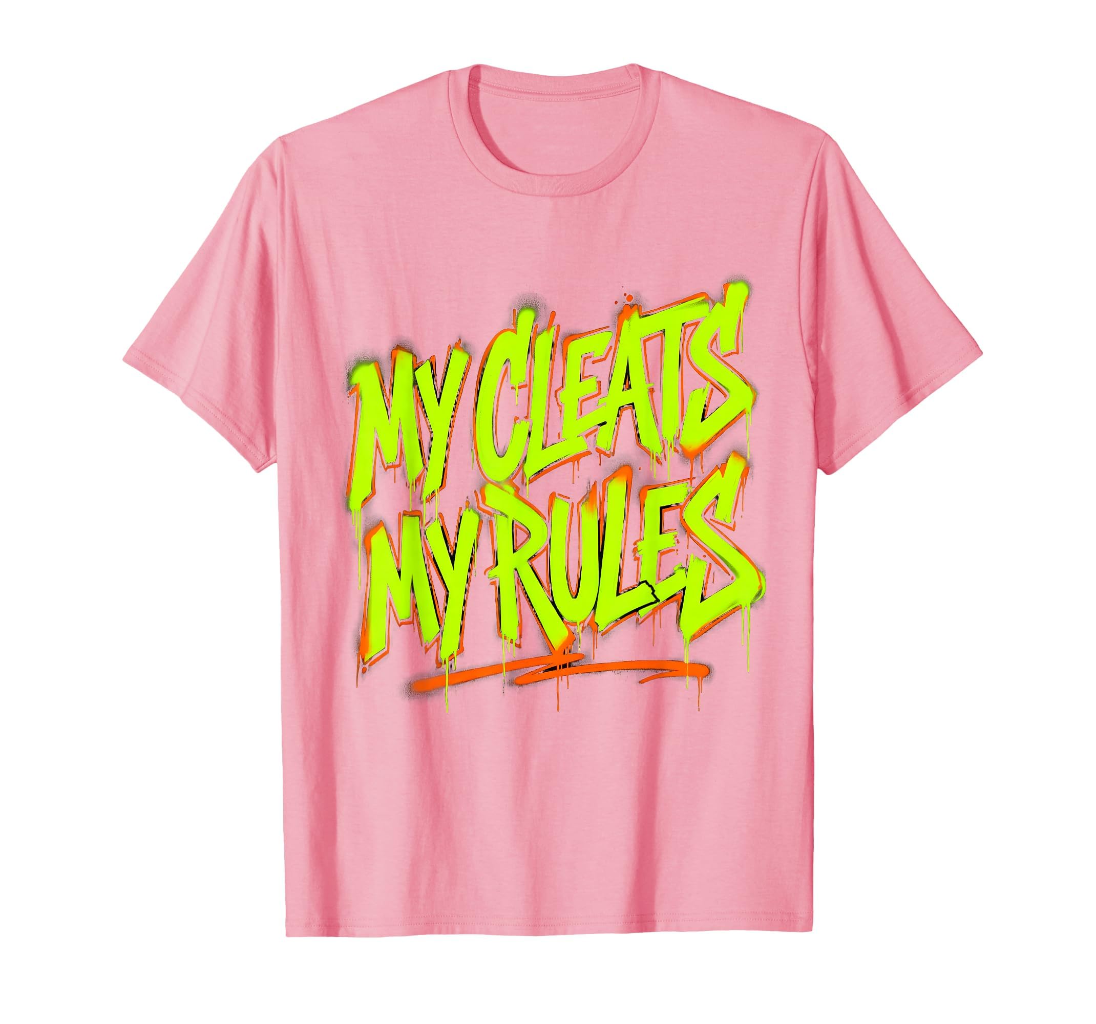 My Cleats My Rules Bold Soccer T-Shirt - Trendy Graphic for Adults - T-Shirt, Sweatshirt, Hoodie