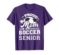 Proud Mom Soccer Ball Senior 2024 T-Shirt - Minimalist Print for Adults - T-Shirt, Sweatshirt, Hoodie