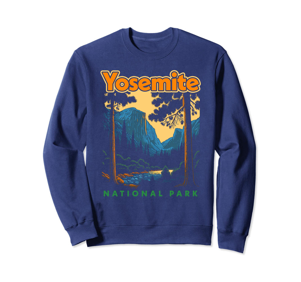 Yosemite National Park Yosemite Sweatshirt - Graphic Print Men Women - T-Shirt, Sweatshirt, Hoodie