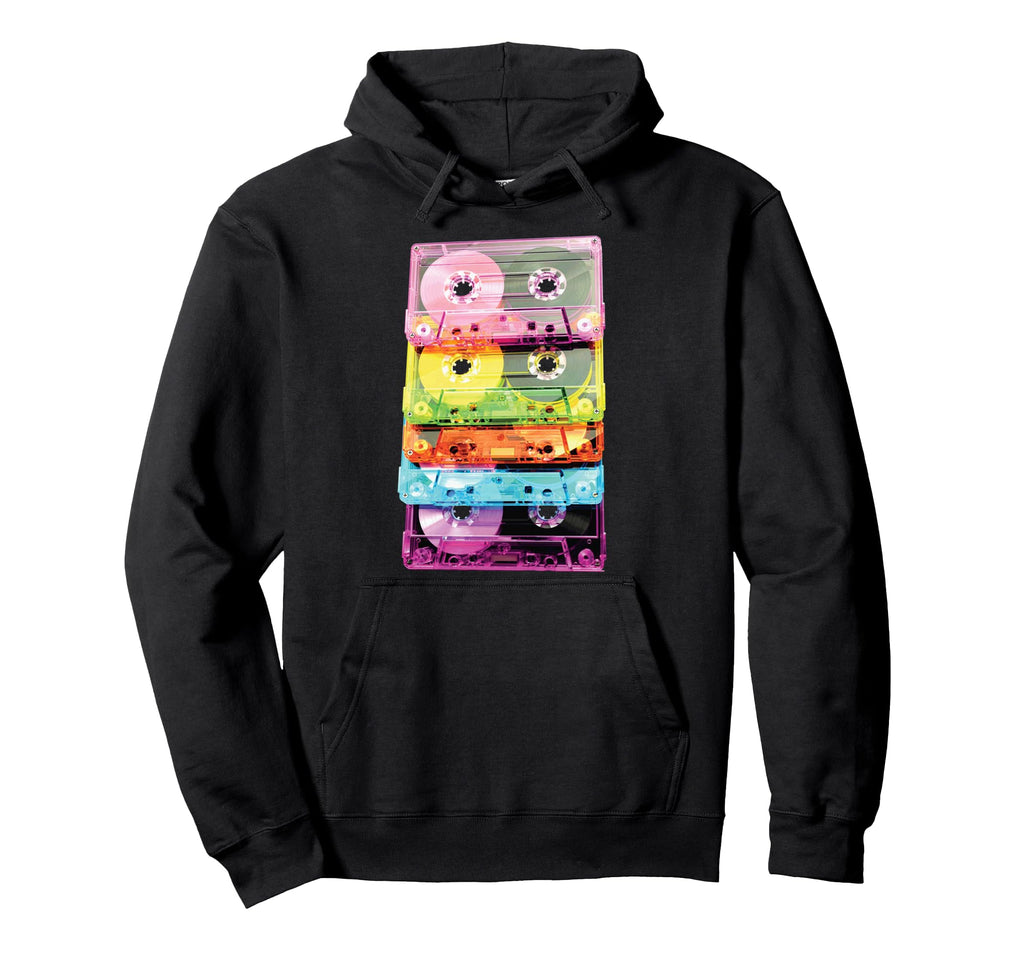 Cassette Tapes Music Lover Mixtapes Hoodie - Aesthetic Graphic Men Women - T-Shirt, Sweatshirt, Hoodie