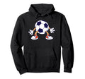 Soccer Goalie Funny Soccer Sports Hoodie - Fun Novelty Design Men Women - T-Shirt, Sweatshirt, Hoodie