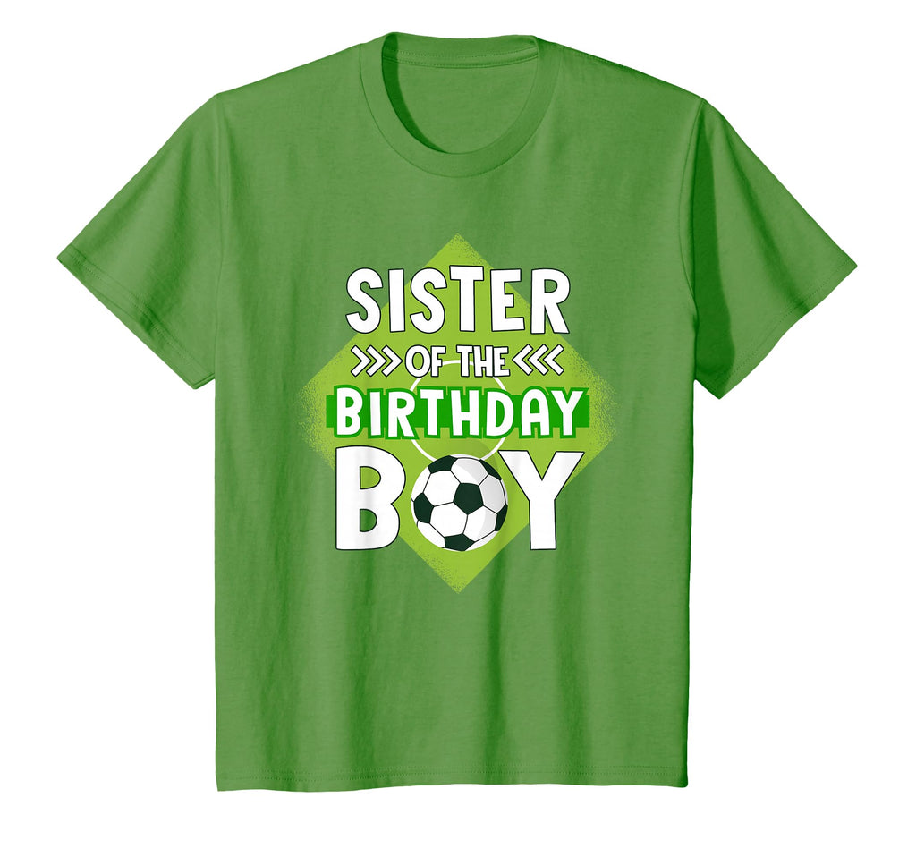Sister Birthday Sister Soccer Birthday T-Shirt - Custom Art Print Men Women - T-Shirt, Sweatshirt, Hoodie