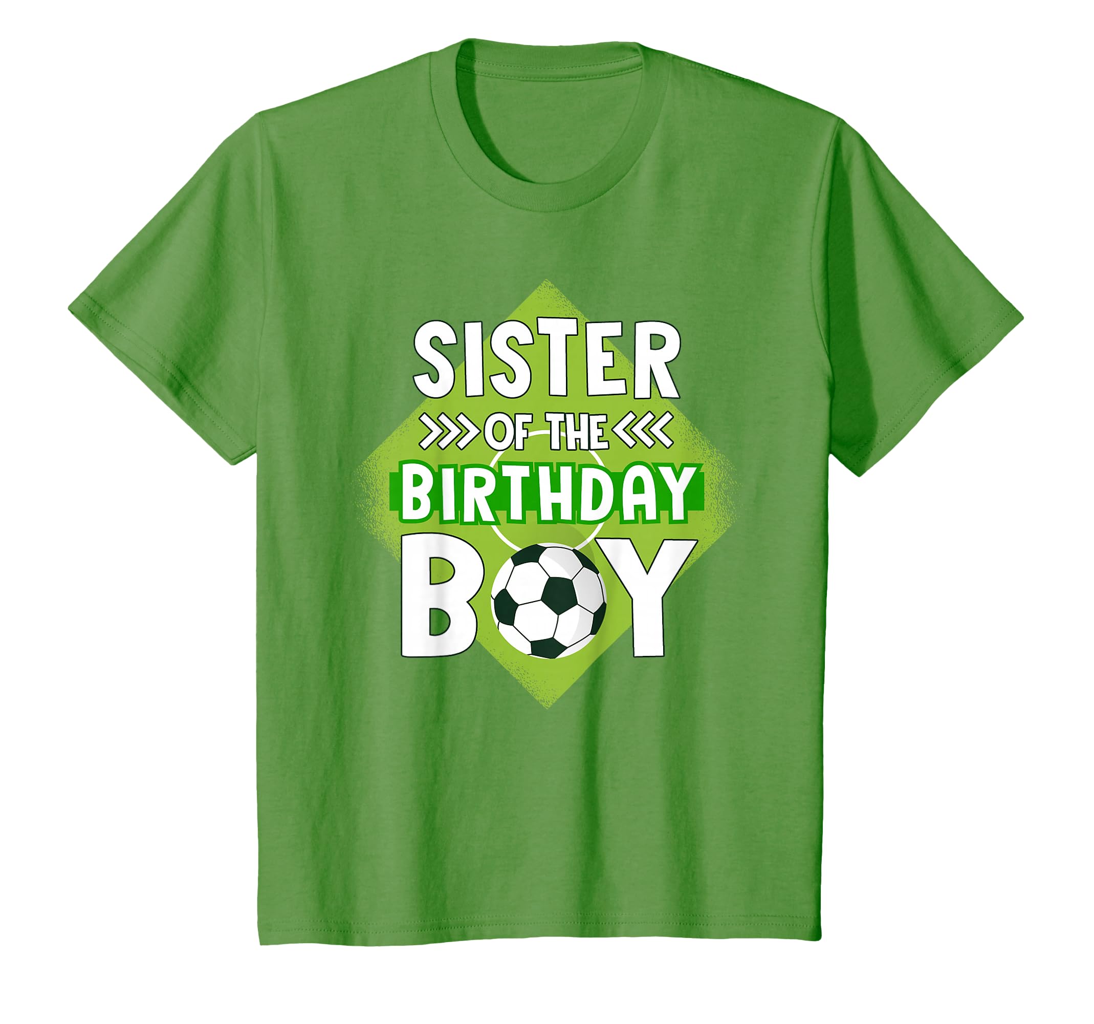 Sister Birthday Sister Soccer Birthday T-Shirt - Custom Art Print Men Women - T-Shirt, Sweatshirt, Hoodie