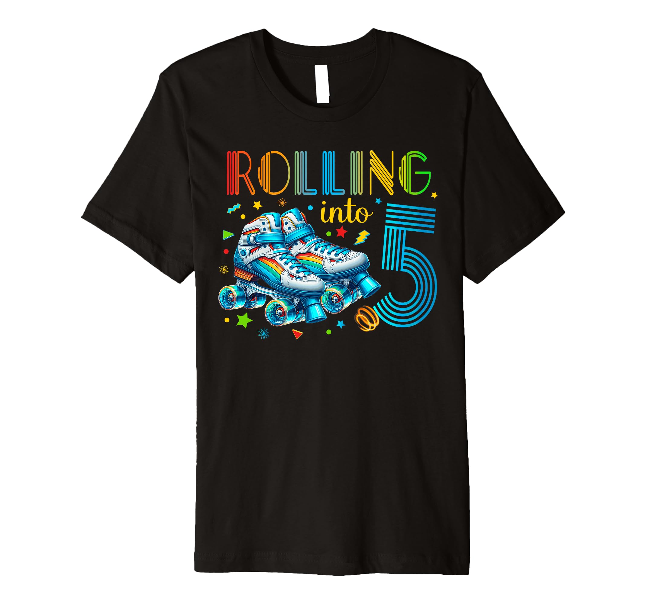 Roller Skates Birthday Party Skating T-Shirt - Novelty Apparel for Adults - T-Shirt, Sweatshirt, Hoodie