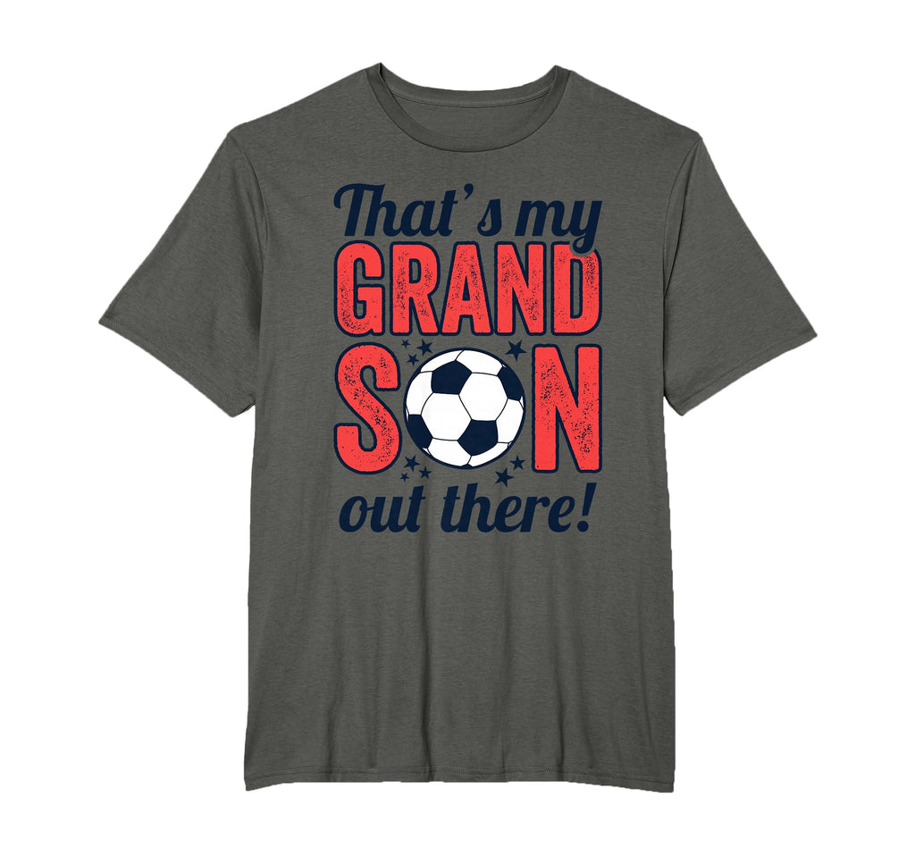 Thats My Grandson Out There Grandparents T-Shirt - Graphic Print Unisex - T-Shirt, Sweatshirt, Hoodie