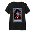 Footballer Tarot Card Soccer Player Tri T-Shirt - Graphic Print for Adults - T-Shirt, Sweatshirt, Hoodie