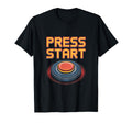Press Start Gaming Arcade Pixel Video T-Shirt - Novelty Apparel for Adults - T-Shirt, Sweatshirt, Hoodie