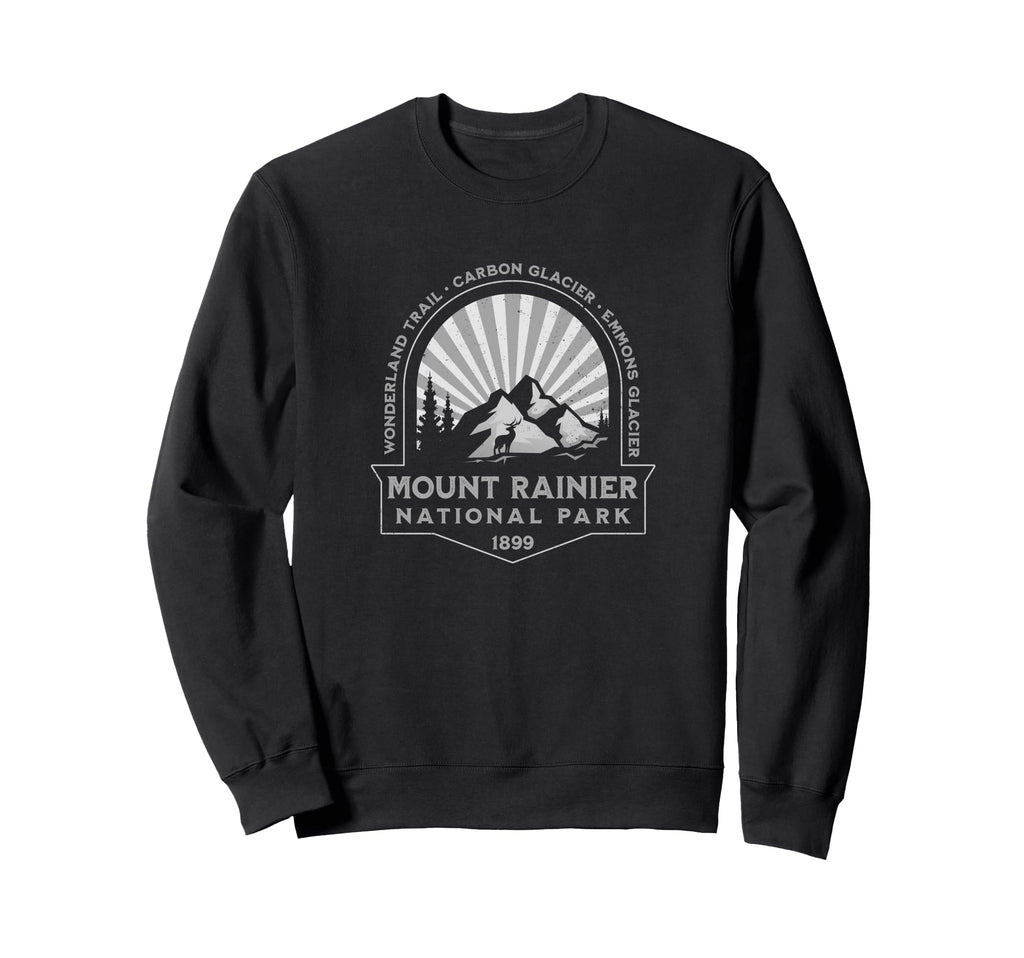 Mount Rainer National Park Sweatshirt - Casual Everyday Wear for Adults - T-Shirt, Sweatshirt, Hoodie