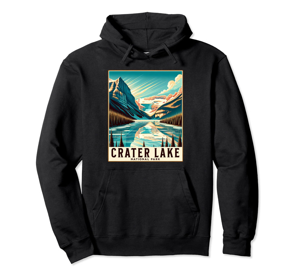 Crater Lake National Park Oregon Usa Hoodie - Casual Everyday Wear Unisex - T-Shirt, Sweatshirt, Hoodie