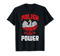 Polish Power Poland Flag Polska T-Shirt - Fun Novelty Design Men Women - T-Shirt, Sweatshirt, Hoodie